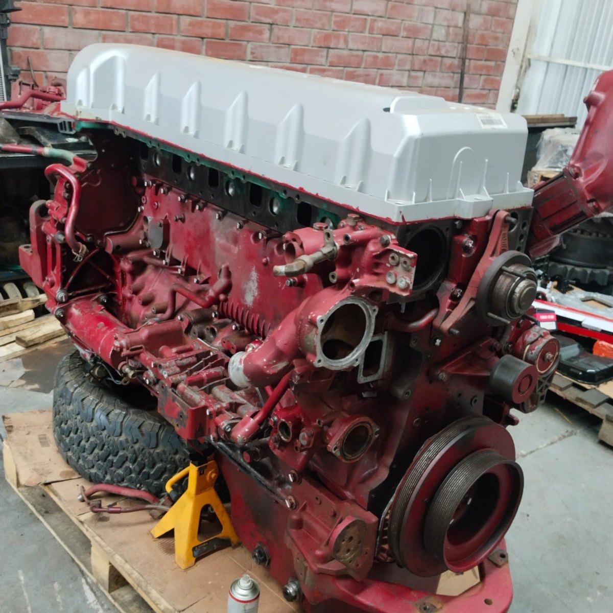 Motor diésel completo para maquinaria pesada